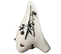 Ocarina Ciondolo In Ceramica Per Ocarina Didattica A 6 Fori Soprano Tono C Per Principianti(Type 7)