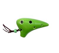 Ocarina classica Mini Ocarina a 6 fori Prestazioni dello strumento(Green)