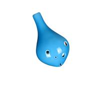 Ocarina classica Ocarina a sei fori contralto in do strumento musicale(Light blue)