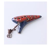 Ocarina Con Saldatura A Riso A 12 Fori, Tono C Alto, Insegnamento Per Principianti, Ocarina Liscia, Qualità Del Suono (Color : 04)