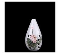 Ocarina contralto a 12 fori verticale Crepa Strumento musicale Tao Xun a 12 fori AF/BC dipinto a mano (Ag)