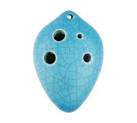 Ocarina Contralto A Sei Fori Per Principianti Tonalità AC Con Vernice A Goccia Smalto Crackle(3)