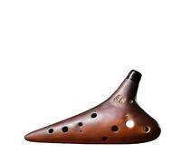 Ocarina Di Sabbia Viola 12 Fori Contralto AC Performance Professionale BC AF AGSCSFSG Tune Set Di Sette Strumenti Per Principianti (Color : SF key)