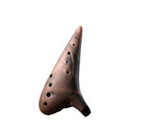Ocarina Di Sabbia Viola 12 Fori Contralto AC Performance Professionale BC AF AGSCSFSG Tune Set Di Sette Strumenti Per Principianti (Color : AG tune)