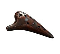 Ocarina Elettrolitica A 12 Fori Con Tasto C Alto Professionale AC Entry Level A Dodici Fori Per Strumenti A Fiato Per Principianti E Adulti (Color : Brown)
