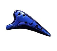 Ocarina Elettrolitica A 12 Fori Con Tasto C Alto Professionale AC Entry Level A Dodici Fori Per Strumenti A Fiato Per Principianti E Adulti (Color : Blue)