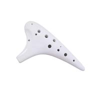 Ocarina Fai Da Te In Ceramica Bianca A 12 Fori Contralto In Do Strumento Musicale Professionale Ocarina(2)