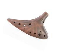 Ocarina Flauto In Ceramica A Dodici Fori Materiale In Argilla Viola Per Prestazioni Professionali Pratica Dello Strumento Per Principianti