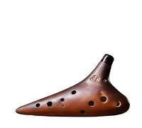 Ocarina In Ceramica 12 Fori Ocarine Affumicate Con Sabbia Viola Xun Musica Per Flauto Strumenti Professionali Per Regali Per Principianti Ocarinawind(SF)