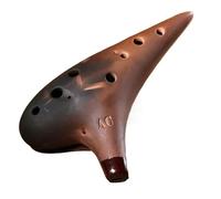 Ocarina In Ceramica 12 Fori Ocarine Affumicate Con Sabbia Viola Xun Musica Per Flauto Strumenti Professionali Per Regali Per Principianti Ocarinawind(AC)