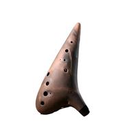 Ocarina In Ceramica 12 Fori Ocarine Affumicate Con Sabbia Viola Xun Musica Per Flauto Strumenti Professionali Per Regali Per Principianti Ocarinawind(Alto G)