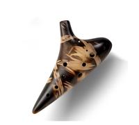 Ocarina In Ceramica A 12 Fori Tasto C Alto AC Ocarine Professionali Ocarina Per Principianti Strumenti Musicali (Color : 02)