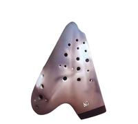 Ocarina In Ceramica A 3 Tubi Ocarina Contralto Chiave Affumicata Ocarina Avanzata AC Professionale Strumenti Musicali Tradizionali (Color : 03)