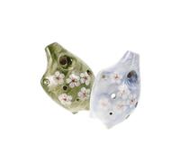 Ocarina In Ceramica A 6 Fori Strumento Contralto In Do Ideale Per Imparare E Fare Pratica Strumento Ocarina