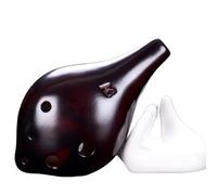 Ocarina In Ceramica Ocarina Professionale A 6 Fori Alto C Bocca Lunga Affumicata Ocarina Strumento A Sei Fori Ocarina(C)
