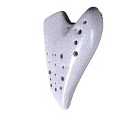 Ocarina In Ceramica Ocarine Legend Professionali A Tre Tubi Con Chiave In Do Contralto In Ceramica Dolomite Ocarina Del Tempo