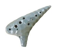 Ocarina in ceramica per adulti 12 Fori Contralto C Tune AC Bellissima Ocarina Principiante Adulto Professionale Strumento Ocarina