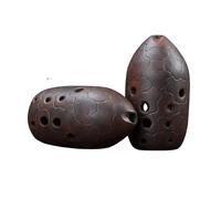 Ocarina in ceramica per adulti Ceramica 10 Fori Xun F Tone Ocarina Flauto Strumento Musicale Buon Suono Antico Strumento A Fiato