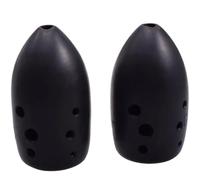 Ocarina in ceramica per adulti Flauto Cinese Antico Xun A 8 Fori Strumento Musicale Professionale In Argilla A Doppia Camera In Ceramica Nera G