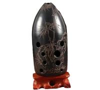 Ocarina in ceramica per adulti Flauto Xun Ocarina In Ceramica A 10 Fori Con Chiave F Professionale Per Principianti Strumenti Musicali Etnici Tradizionali