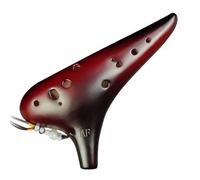 Ocarina in ceramica per adulti Ocarina 12 Fori Af Tune Principiante Basso 12 Fori Contralto F Professionale Modello 6 Strumenti Musicali Ocarina