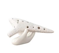 Ocarina in ceramica per adulti Ocarina 12 Fori SC Ocarina High C Key Strumento Ocarina Fumata A 12 Fori Per Prestazioni Professionali(E)