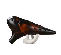Ocarina in ceramica per adulti Ocarina 12AF Strumento In Ceramica Professionale A Dodici Toni Af Fumato A Bassa Frequenza
