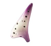 Ocarina in ceramica per adulti Ocarina A 12 Fori AC Contralto Tono C Ocarina Per Principianti Viola