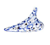 Ocarina in ceramica per adulti Ocarina A 12 Fori Tono Medio C Per Principianti Ocarina In Porcellana Lepu A 12 Fori Tono AC Per Esibizioni Professionali