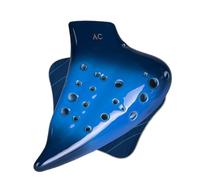 Ocarina in Ceramica per Adulti Ocarina A Doppio Tubo Ocarina A Tre Tubi Contralto Chiave in Do Ocarina Smaltata Chiave in Do Temperamento Ultra Ampio