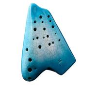 Ocarina in ceramica per adulti Ocarina A Tre Tubi Ac Doppio Tubo Composto Contralto C Flauto Xun Principiante Professionale Performance(D)
