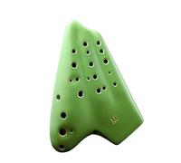 Ocarina in ceramica per adulti Ocarina A Tre Tubi Ac Doppio Tubo Composto Contralto C Flauto Xun Principiante Professionale Performance(A)