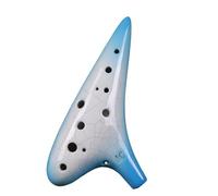 Ocarina in ceramica per adulti Ocarina Blu A 12 Fori Con Tono Preciso E Suono Piacevole Ocarina Professionale In Ceramica Per Principianti