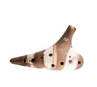 Ocarina in ceramica per adulti Ocarina Non Smaltata A 12 Fori Alto AC Ocarina Di Livello Professionale Ocarina Soprano(SF)
