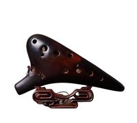 Ocarina in ceramica per adulti Ocarina Ocarina Affumicata A 12 Fori In Mi Bemolle Acuto Ocarina A 12 Fori Di Livello Prestazionale