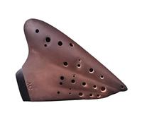 Ocarina in ceramica per adulti Ocarina Ocarina Affumicata A Tre Tubi Contralto Tono C Di Livello Prestazionale Strumento Professionale Per Adulti
