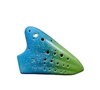 Ocarina in ceramica per adulti Ocarine A 16 Fori Flauto Ocarine Triple Strumenti Musicali Professionali E Accessori Flauto A Traversa(B)