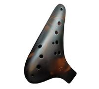 Ocarina in ceramica per adulti Strumento Ocarina Affumicata Contralto A 12 Fori Di Fabbricazione Professionale Adatto Ai Principianti(AC2)