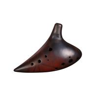Ocarina in ceramica per adulti Strumento Ocarina Professionale Per Principianti Ed Adulti In Argilla Viola A 12 Fori Tonalità Media C 12AC(G)