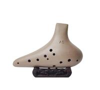 Ocarina in ceramica per adulti Suonare L'argilla Viola Originale Colore 12 Fori Alto C Principiante Professionale Ocarina Strumento