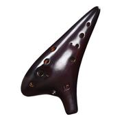Ocarina in ceramica per adulti Suonare L'ocarina A 12 Fori Fumata Ocarina A 12 Fori Per Principianti Ocarina Professionale 12 Fori AC Tune(B)
