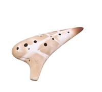 Ocarina in ceramica per adulti Suonare L'ocarina A 12 Fori Tono Alto C AC Ceramica Strumento Per Principianti