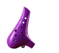 Ocarina In Resina A 12 Fori Contralto Chiave Do In Plastica Con Materiali Didattici Prestazioni Professionali(Purple)
