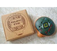 Ocarina Inca, flauto tradizionale peruviano, commercio equo e solidale, verde