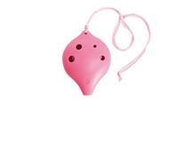 Ocarina Instrument 6 Hole Ocarina Alto C AC sei bocca piatta strumento da gioco per principianti (4)