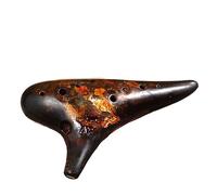 Ocarina Instruments 12 Fori Alto Tone F Custodia Ocarina Strumento Musicale Professionale Ocarine Accessorio (Color : 02)