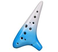 Ocarina Ocarina 12 Fori SG Tono Alto G Tono 12 Fori Strumento Per Principianti Professionale Per Suonare L'ocarina(Blue)