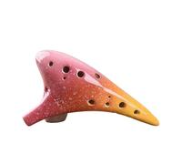 ocarina Ocarina 12 fori tasto C contralto elegante nuovo modello di formazione didattica con smalto in schiuma viene fornito con spartito musicale (Color : 3/4)