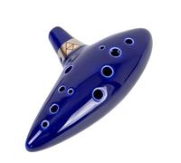 Ocarina Ocarina 12 Toni Alto C Ocarina In Ceramica Strumento Musicale Con Libro Di Canzoni Collo Corda Collo Corda Borsa Per Il Trasporto Blu