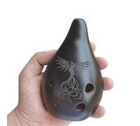 Ocarina Ocarina 6 Fori Accordatura AF Bocca Piena Xun Alto Accordatura F Principiante Sei Fori Ocarina Entry-level(Style 5)